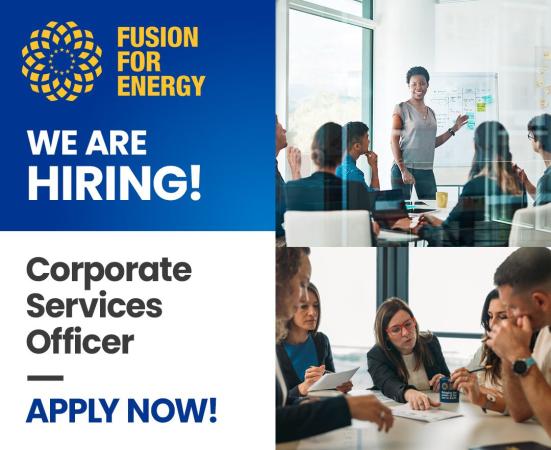 F4E Corporate Services Officer